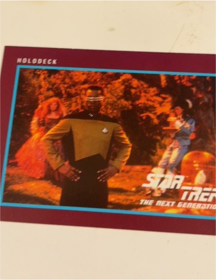 1991 Impel Star Trek 25th Anniversary #106 Holodeck — front