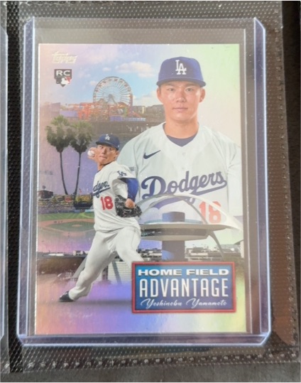 2024 Topps Series 2 #HFA-20 Yoshinobu Yamamoto — front