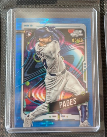 2024 Topps Cosmic Chrome #107 Andy Pages — front