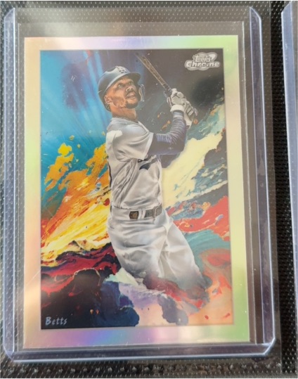 2024 Topps Cosmic Chrome Stars in the Night #STN-18 Mookie Betts — front