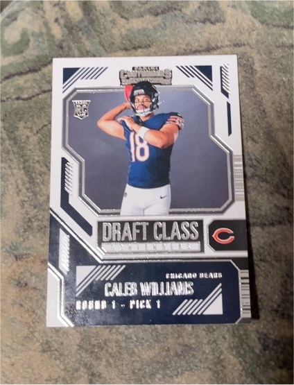2024 Panini Contenders Draft Class Contenders #1 Caleb Williams — front