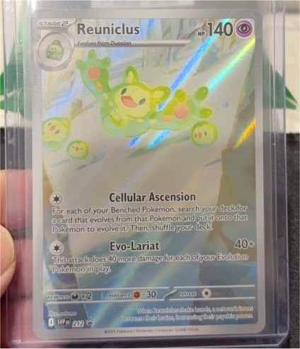 2025 Pokémon TCG SV: Scarlet & Violet Promo #212 Reuniclus — front