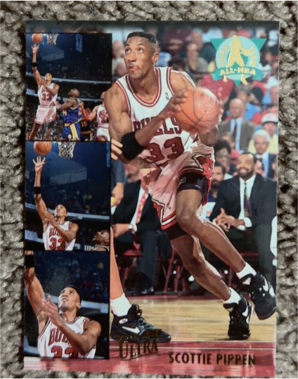 1993-94 Fleer Ultra #13 Scottie Pippen All-NBA Team — front