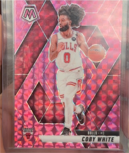 2024-25 Panini Mosaic #3 Coby White — front