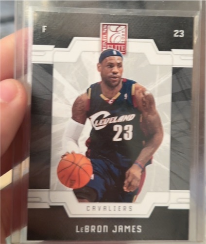 2009-10 Donruss Elite #16 LeBron James — front
