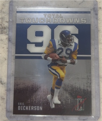 2024 Topps Signature Class Total Touchdowns Eric Dickerson — front