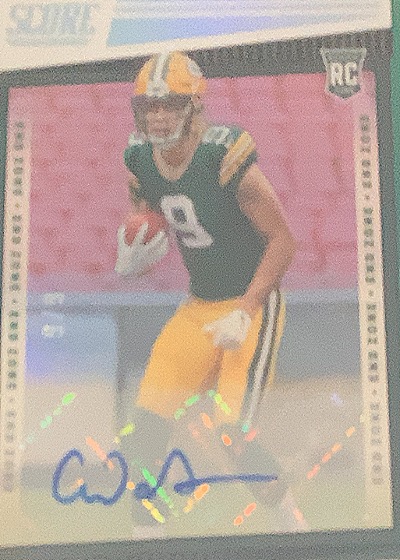 1995 Upper Deck SP #81 Allen Lazard — front