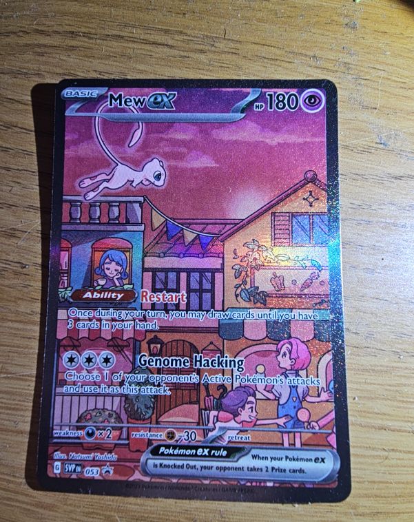 2023 Pokémon SVP Black Star Promo #053 Mew EX — front