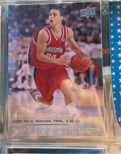 2014-15 Upper Deck NCAA March Madness Collection #SC-1 Stephen Curry — front