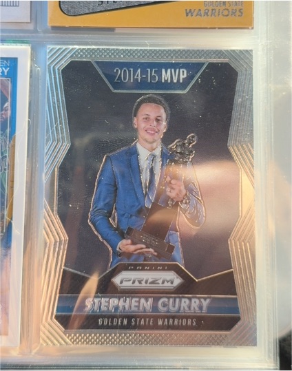 2014-15 Panini Prizm #400 Stephen Curry MVP — front