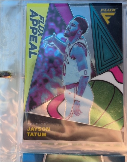 2022-23 Panini Flux #2 Flux Appeal Jayson Tatum — front
