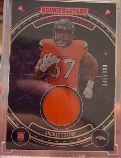 2024 Panini Rookies & Stars Star Search #YO-AEE Audric Estime — front