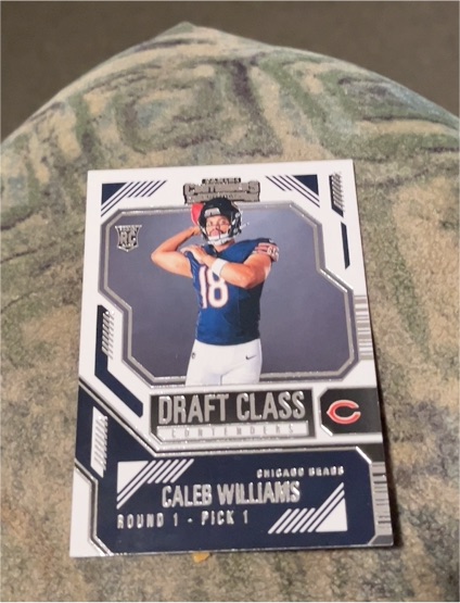 2024 Panini Contenders Draft Class Contenders #1 Caleb Williams — front