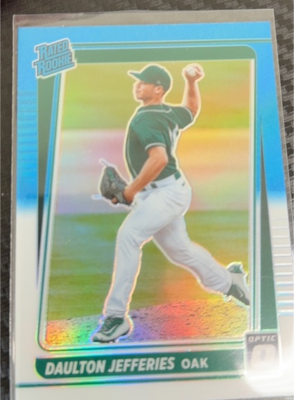 2021 Donruss Optic #69 Daulton Jefferies — front