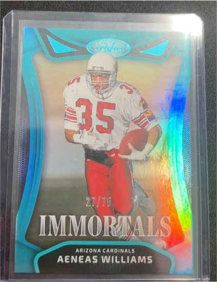 2025 Panini Certified #IM-AWS Aeneas Williams Immortals — front