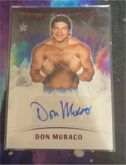2022 Panini Chronicles WWE Origins Autographs #OA-DMR Don Muraco — front
