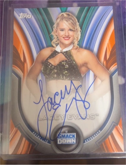 2020 Topps WWE Women's Division Autographs #A-LE Lacey Evans — front
