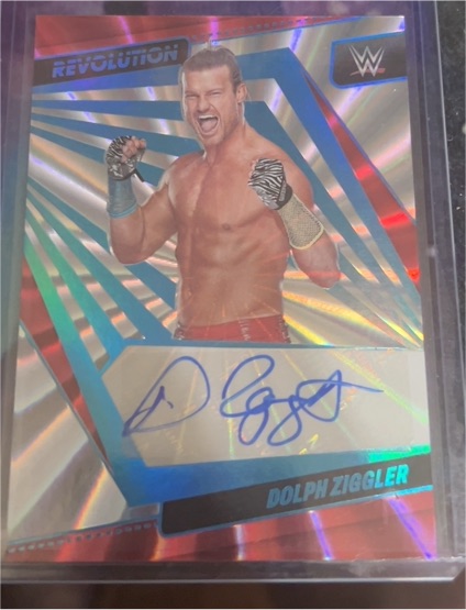 2022 Panini Revolution WWE #AG-DZG Dolph Ziggler — front