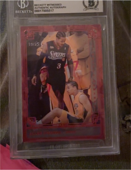 2023 Timeless Moments Allen Iverson #TML-AI — front