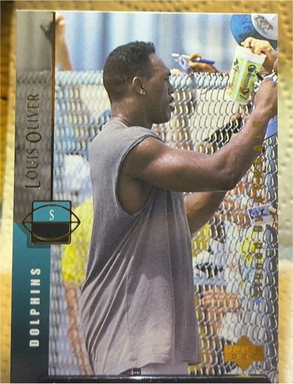 1994 Upper Deck #91 Louis Oliver — front