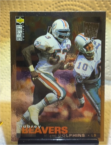 1995 Collector's Choice Player's Club #277 Aubrey Beavers — front