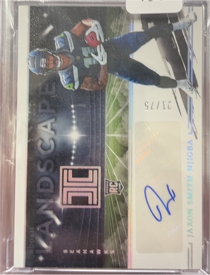 2023 Panini Impeccable Rookie Landscape Jaxon Smith-Njigba #RLA-JSN — front