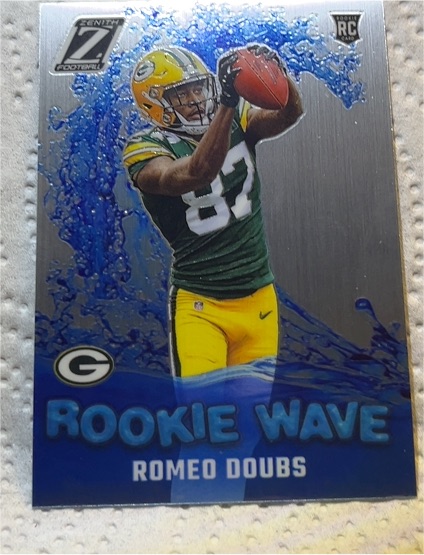 2022 Panini Zenith Rookie Wave #RW-RD Romeo Doubs — front