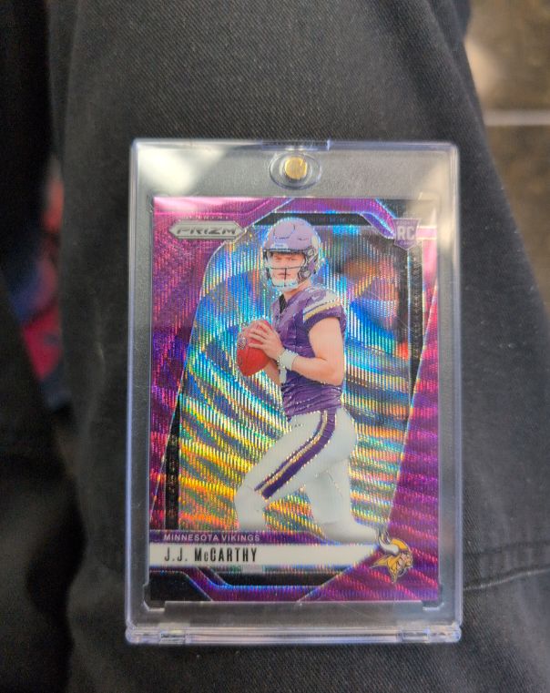 2024 Panini Prizm #400 J.J. McCarthy — front