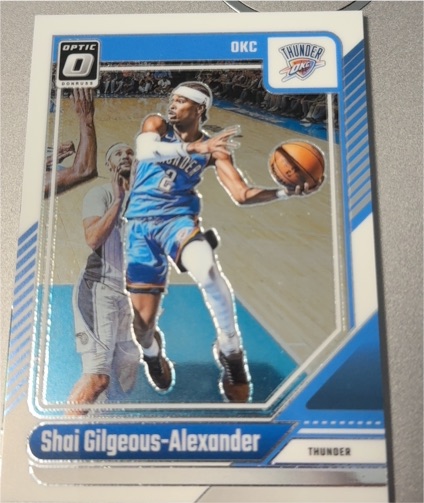 2024-25 Panini Donruss Optic #127 Shai Gilgeous-Alexander — front