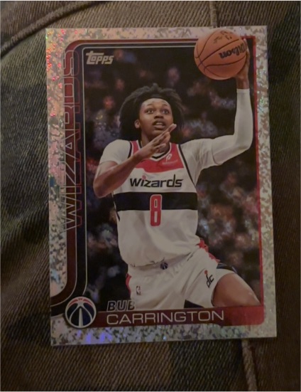 2025-26 Topps #97 Bub Carrington — front