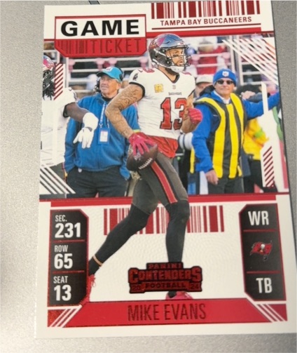 2024 Panini Contenders #93 Mike Evans — front