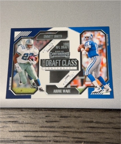 2024 Panini Contenders Historic Draft Class #12 Emmitt Smith / Andre Ware — front