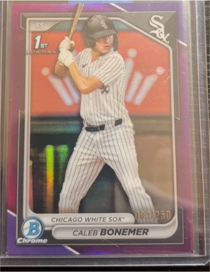 2024 Bowman Draft Chrome #BDC-31 Caleb Bonemer — front