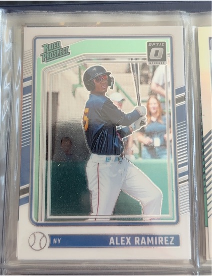 2024 Donruss Optic Rated Prospects #109 Alex Ramirez — front