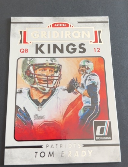 2015 Donruss #282 Tom Brady Gridiron Kings — front