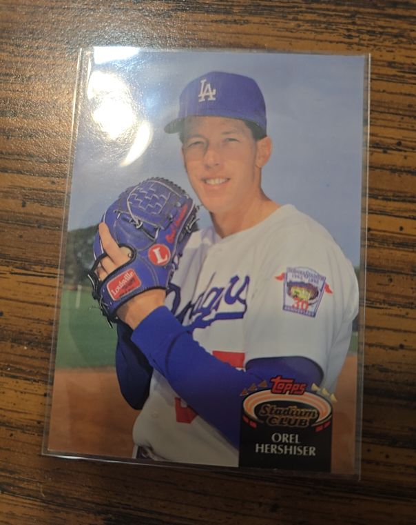1992 Topps Stadium Club #431 Orel Hershiser — front