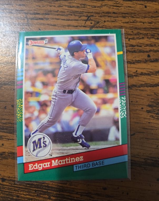 1991 Donruss #606 Edgar Martinez — front