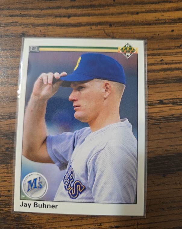 1990 Upper Deck #534 Jay Buhner — front