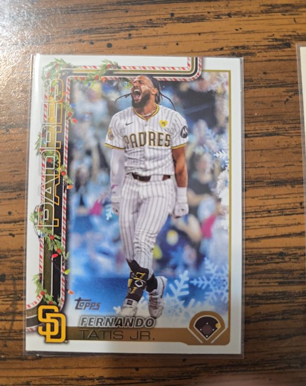 2025 Topps Holiday #H170 Fernando Tatis Jr. — front