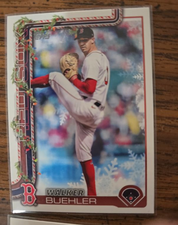 2025 Topps Holiday #H197 Walker Buehler — front