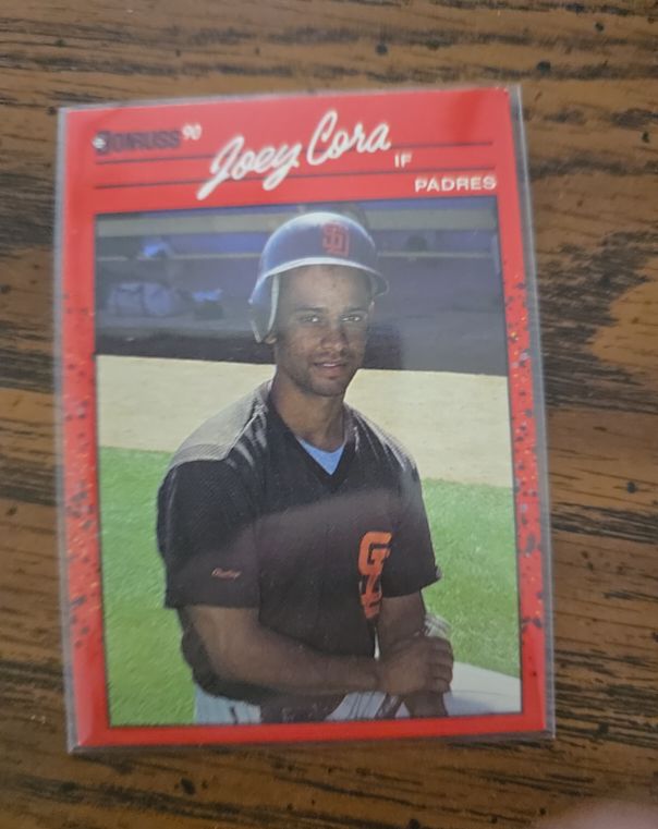 1990 Donruss #538 Joey Cora — front