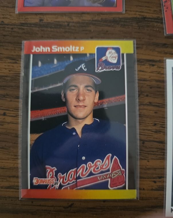 1989 Donruss #642 John Smoltz — front