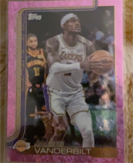 2025-26 Topps #155 Jarred Vanderbilt — front