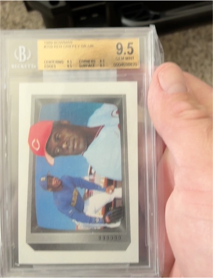 1989 Bowman #259 Ken Griffey Jr. / Sr. — front