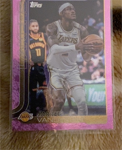 2025-26 Topps Basketball #155 Jarred Vanderbilt — front