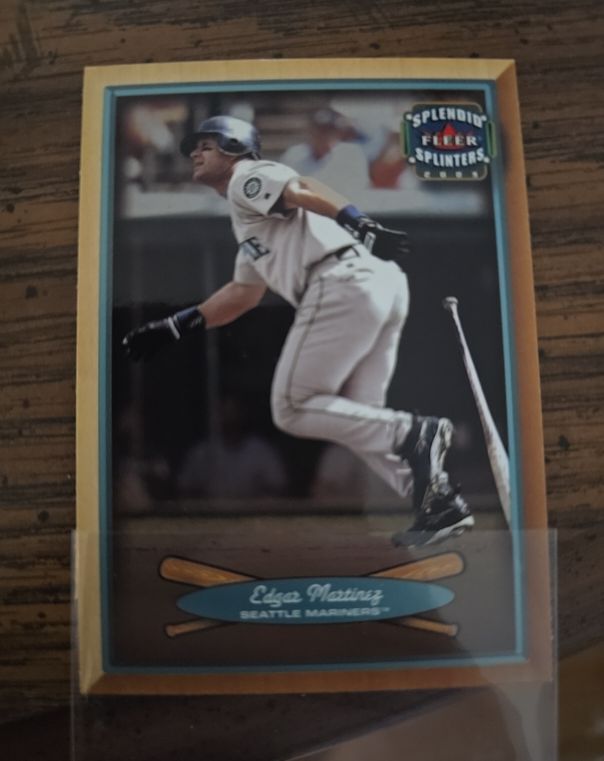 2003 Fleer Splendid Splinters #64 Edgar Martinez — front