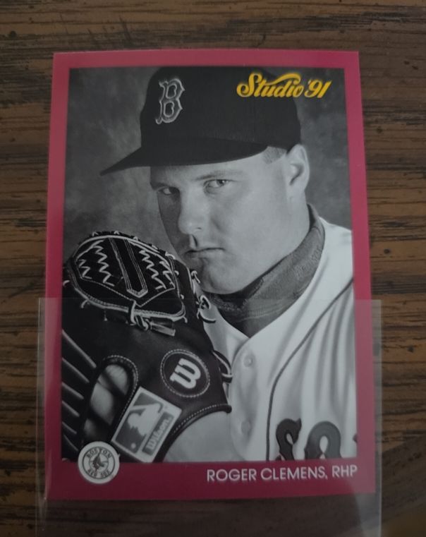 1991 Leaf Studio #14 Roger Clemens — front