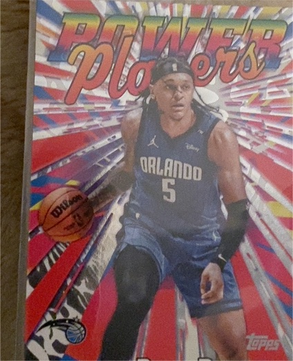 2025-26 Topps #PP-2 Paolo Banchero Power Players Orlando Magic — front