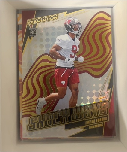 2025 Panini Revolution Shock Wave #49 Emeka Egbuka — front