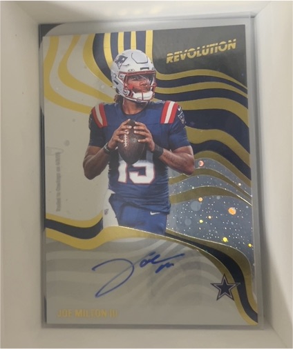 2025 Panini Revolution #RSA-JJM Joe Milton III — front